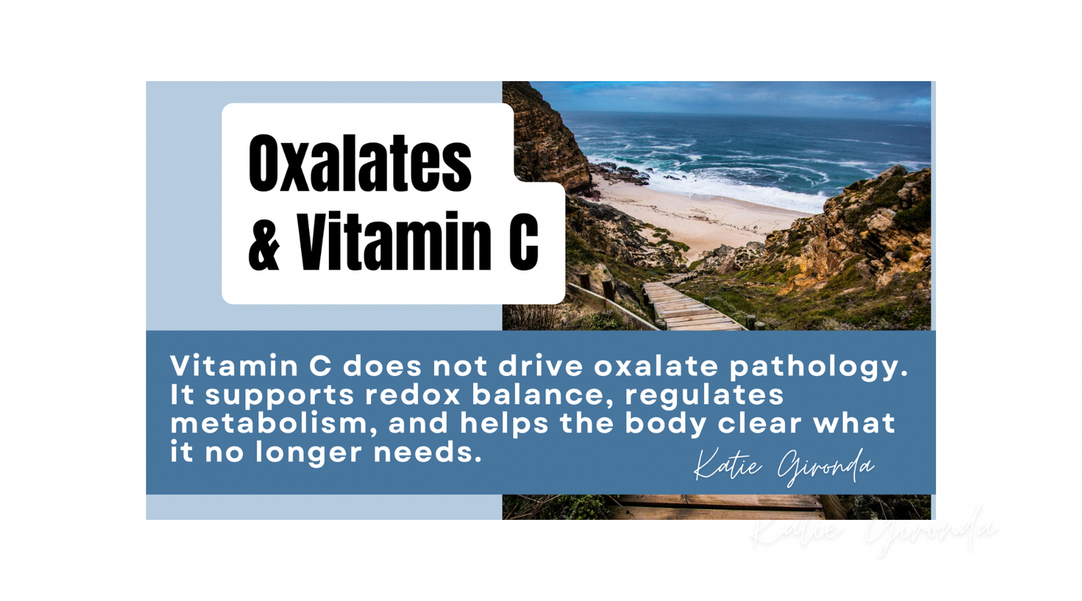 Oxalates & Vitamin C