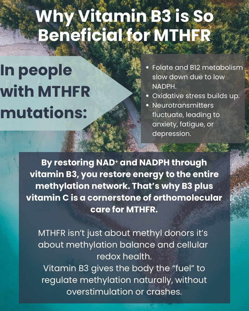 Why Vitamin B3 Is the Missing Link in MTHFR Methylation