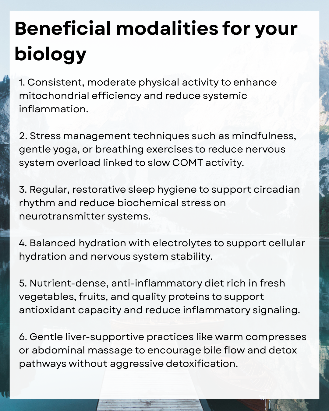Mental Health & Nervous System Genetic Report