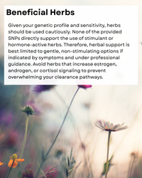 Genetic Hormone Report