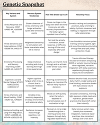 Genetic Mental Health Analysis & Nervous System Protocol - With DNA Kit