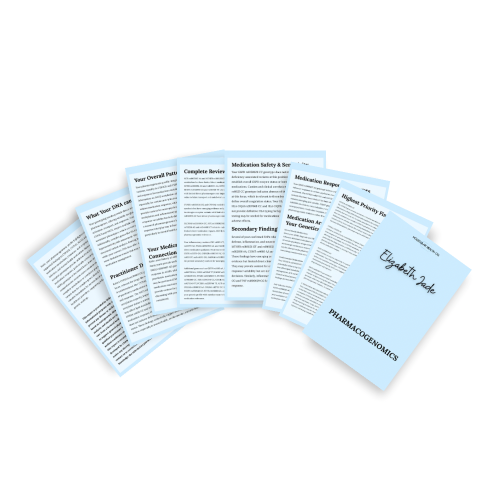 Pharmacogenomics Report