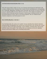 Menstrual Cycle Genetic Report